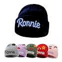Custom Name Baby Beanie for Boys Girls, Personalized Knit Toddler Winter Hat for Kids, Hand Embroidered Winter Hat, Baby Gift