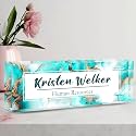 Custom Name Plate for Desk, Desk Name Plate Personalized Office Desk Decor for Women Men, The Office Gifts Employee Appreciation Gifts for Boss, Manager, Teacher, Nurse, Acrylic Desk Accessories