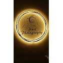 Custom Neon Sign Board 18X18 Inch – Personalized LED Name Light for Shop, Salon, Spa, Office, Boutique, Club, Bar, Bakery, Startup, Outlet, Cart, Kart, Cabin, Meeting room, conferrence Room, Hospital, Clinic Home Wall Decor –