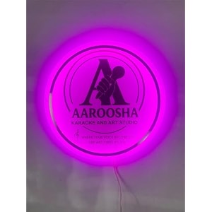 custom neon sign board  personalized led name light for shop salon spa office boutique club bar bakery startup outlet cart kart cabin meeting room conferrence room hospital clinic home wall decor  backlit sign for branding room decoration events amp gift customize 30 x 30 inches