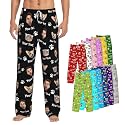 Custom Pajamas Pants Plaid Personalized Funny PJ Pant Design with Face Pajama for Men Women Dog Pet