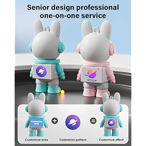 custom personalized flash drive bilious cute space rabbit style usb 30 thumb drive