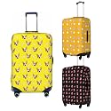 Custom Photo Luggage Cover Personalized Suitcase Protector Design Your Photo Face Customized Washable Elastic Luggage Cover L Fit Baggage Size 25-28 In