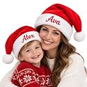 Custom Santa Hat for Adult Kids Personalized Gift Christmas Hats