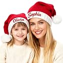 Custom Santa Hat for Adult Kids Personalized Gift Christmas Hats