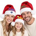 Custom Santa Hat for Adult Kids Personalized Gift Christmas Hats