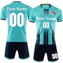 Custom Soccer Jersey Sports Team Training Soccer Uniforms Personalized Name Number Logo Soccer Jerseys for Kids Youth Men