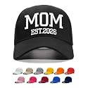 Custom4U Custom Embroidered Baseball Cap Trucker Hat Men Women Text/Logo