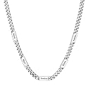 Custom4U Personalized Name Chain Stainless Steel Cuban Link Chain for Men