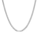 Custom4U Personalized Name Chain Stainless Steel Cuban Link Chain for Men