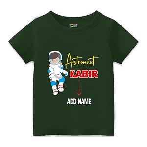 Customised Astronaut Theme T Shirt Birthday Decoration