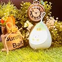 Cute Bunny Lamp: Smart, Sensor-Powered & Rechargeable (Blue)