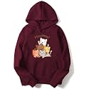 Cute Cat Hoodie Women Anime Causal Stylish