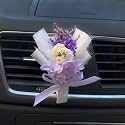 Cute Dried Flower Air Vent Clip,Air Freshener Vent Clip,Car Interior Decor Charm,Women's Car Accessories (Style-3)