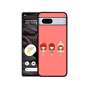 Cute Girls Design Premium 2D Printed Metal
