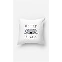 CRAFT MANIACS Cute Koala Cartoon Pun 16 * 16 Pillow with Filler Inside Best Gift for Kids &amp; Adults Who Loves Koala Bears (Petit Koala)