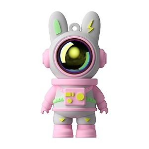 cute space rabbit usb flash drive thumb drive 64gb waterproof usb 20 memory stick small size usb drive gift 64g pink