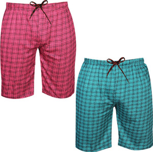 cute trend short for boys casual printed pure cotton multicolor pack of 2