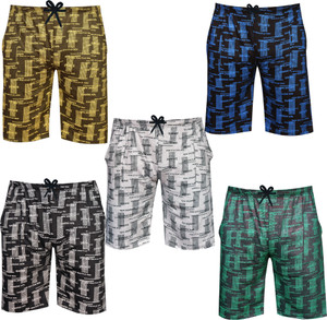 cute trend short for boys casual printed pure cotton multicolor pack of 5