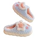 Cute Women's Star Plush Slippers - Warm Indoor &amp; Outdoor Slippers