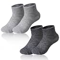 Cutecrop 2 Pairs Alpaca Wool Ankle Socks