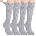 Cutecrop 4 Pairs Alpaca Wool Diabetic Sock