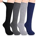 Cutecrop 4 Pairs Alpaca Wool Diabetic Sock