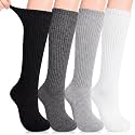 Cutecrop 4 Pairs Alpaca Wool Diabetic Sock
