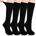 Cutecrop 4 Pairs Alpaca Wool Diabetic Sock