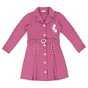 Cutecumber Girls Georgette Long Blazer Look Pleated