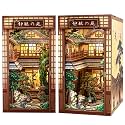 Cutefun Book Nook Kit - DIY Miniature Japanese Zen Garden House Kit