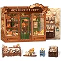 Cutefun Book Nook Kits for Adults - DIY Miniature Bread Shop House Kit