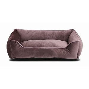 cutepups small size square shape for labradorgerman shepherdsgolden retrieversdachshundbeaglespugpomeraniansrottweilers dog and cat polyester bed brown color
