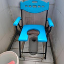 cutfine Premium Folding Commode Chair Indian Toilet Seat For Elderly Disabled,Paitent Commode Chair