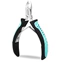 Cuticle Trimmer with Non-Slip Grip Handle, Stainless Steel Nail Tool