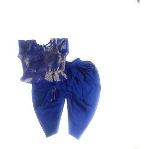 peplum dhoti set for girls