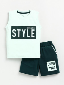 CUTOPIES Boys Casual T-shirt Shorts