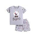 CUTOPIES Boys Powder Blue Cotton Printed Half