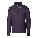 Cutter & Buck Men's Men's Traverse Palm Print Half Zip