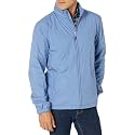Cutter &amp; Buck Men's Weathertec Packable Weather Resistant Panoramic Hood Jacket