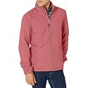 Cutter &amp; Buck Men's Weathertec Packable Weather Resistant Panoramic Hood Jacket