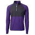 Cutter &amp; Buck Men's Adapt Eco Knit Hybrid Recycled Mens Quarter Zip