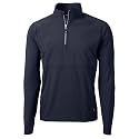Cutter &amp; Buck Men's Adapt Eco Knit Hybrid Recycled Mens Quarter Zip