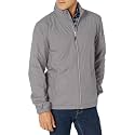 Cutter &amp; Buck Men's Weathertec Packable Weather Resistant Panoramic Hood Jacket