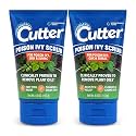 Cutter Poison Ivy, Oak &amp; Sumac Cleansing Scrub, Fast Itch Relief, 2 Pack