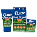 Cutter Poison Ivy Cleansing Scrub & Wipes Bundle, 4 oz, 12 Count