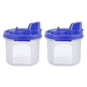 cutting edge 250 ml smart slim oil dispenser airtight light blue set of 2