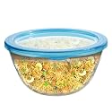 Cutting EDGE 500 ml Borosilicate Glass Mixing Bowl with Lid (Set of 1)