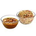 Cutting EDGE 2100 ml Borosilicate Glass Mixing Bowl (Set of 2)