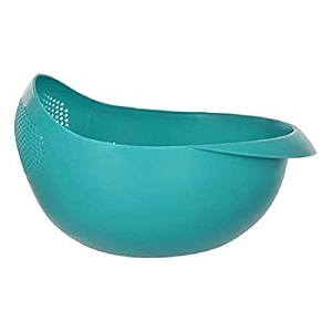 cutting edge multipurpose food strainer colander sea green 1xbig